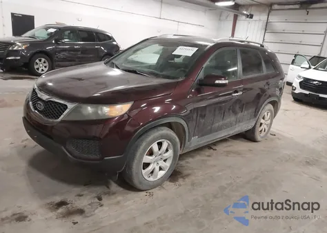 2012 Kia Sorento Lx V6 из США, поврежденный, VIN 5XYKTDA20CG260680